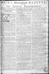 Aris's Birmingham Gazette Monday 20 March 1758 Page 1