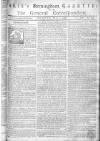 Aris's Birmingham Gazette Monday 01 May 1758 Page 1