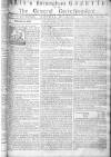 Aris's Birmingham Gazette Monday 15 May 1758 Page 1