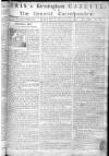 Aris's Birmingham Gazette Monday 06 November 1758 Page 1
