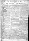 Aris's Birmingham Gazette Monday 11 December 1758 Page 1