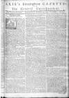 Aris's Birmingham Gazette Monday 24 September 1759 Page 1