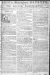 Aris's Birmingham Gazette Monday 25 February 1760 Page 1