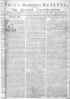 Aris's Birmingham Gazette Monday 10 March 1760 Page 1