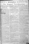 Aris's Birmingham Gazette Monday 17 March 1760 Page 1