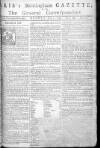 Aris's Birmingham Gazette Monday 02 June 1760 Page 1