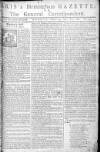 Aris's Birmingham Gazette Monday 25 August 1760 Page 1