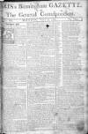 Aris's Birmingham Gazette Monday 06 April 1761 Page 1