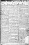 Aris's Birmingham Gazette Monday 27 July 1761 Page 1