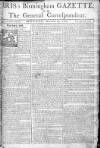Aris's Birmingham Gazette Monday 19 October 1761 Page 1