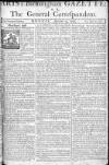 Aris's Birmingham Gazette Monday 09 August 1762 Page 1