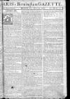 Aris's Birmingham Gazette Monday 25 July 1763 Page 1