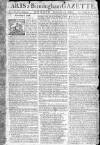 Aris's Birmingham Gazette Monday 23 January 1764 Page 1