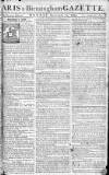 Aris's Birmingham Gazette Monday 19 November 1764 Page 1