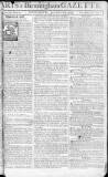 Aris's Birmingham Gazette Monday 21 January 1765 Page 1