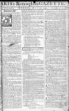 Aris's Birmingham Gazette Monday 20 May 1765 Page 1