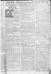 Aris's Birmingham Gazette Monday 14 July 1766 Page 1