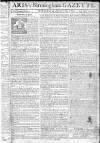 Aris's Birmingham Gazette Monday 11 August 1766 Page 1