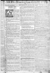 Aris's Birmingham Gazette Monday 18 August 1766 Page 1