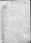 Aris's Birmingham Gazette Monday 03 August 1767 Page 1