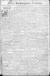 Aris's Birmingham Gazette Monday 24 August 1767 Page 1
