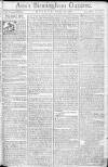 Aris's Birmingham Gazette Monday 31 August 1767 Page 1
