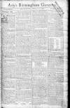 Aris's Birmingham Gazette Monday 01 February 1768 Page 1
