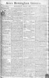 Aris's Birmingham Gazette Monday 11 April 1768 Page 1