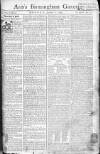 Aris's Birmingham Gazette Monday 02 January 1769 Page 1