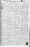 Aris's Birmingham Gazette Monday 16 January 1769 Page 1