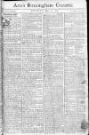 Aris's Birmingham Gazette Monday 29 May 1769 Page 1
