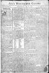 Aris's Birmingham Gazette Monday 14 May 1770 Page 1