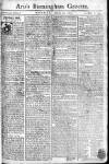 Aris's Birmingham Gazette Monday 13 August 1770 Page 1