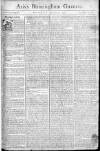 Aris's Birmingham Gazette Monday 08 October 1770 Page 1