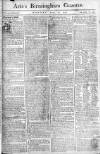 Aris's Birmingham Gazette Monday 15 April 1771 Page 1