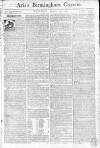 Aris's Birmingham Gazette Monday 17 February 1772 Page 1