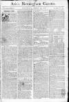 Aris's Birmingham Gazette Monday 24 February 1772 Page 1