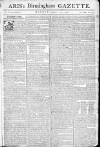 Aris's Birmingham Gazette Monday 13 July 1772 Page 1