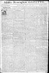 Aris's Birmingham Gazette Monday 27 July 1772 Page 1