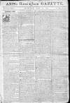 Aris's Birmingham Gazette Monday 24 August 1772 Page 1