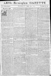 Aris's Birmingham Gazette Monday 29 March 1773 Page 1