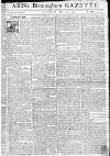 Aris's Birmingham Gazette Monday 31 May 1773 Page 1