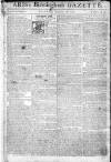 Aris's Birmingham Gazette Monday 17 January 1774 Page 1