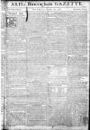 Aris's Birmingham Gazette Monday 29 August 1774 Page 1