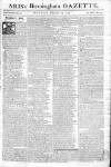 Aris's Birmingham Gazette Monday 13 February 1775 Page 1