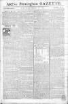 Aris's Birmingham Gazette Monday 27 February 1775 Page 1