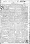 Aris's Birmingham Gazette Monday 08 May 1775 Page 1