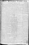 Aris's Birmingham Gazette Monday 02 September 1776 Page 1