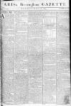 Aris's Birmingham Gazette Monday 31 March 1777 Page 1