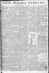 Aris's Birmingham Gazette Monday 21 July 1777 Page 1